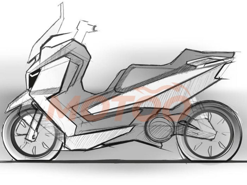 Futura scooter Voltz eltrica ter tamanho similar  Honda PCX