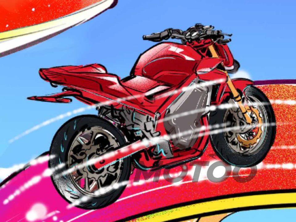 Moto eltrica da Honda aparece em desenho