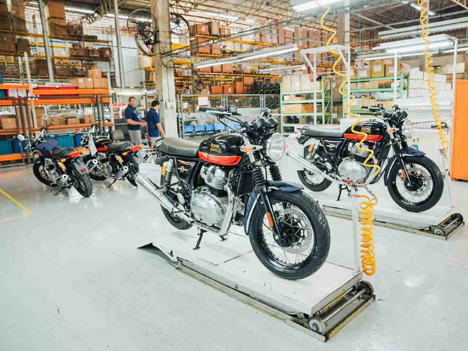 Linha da Royal Enfield fica dentro da Dafra