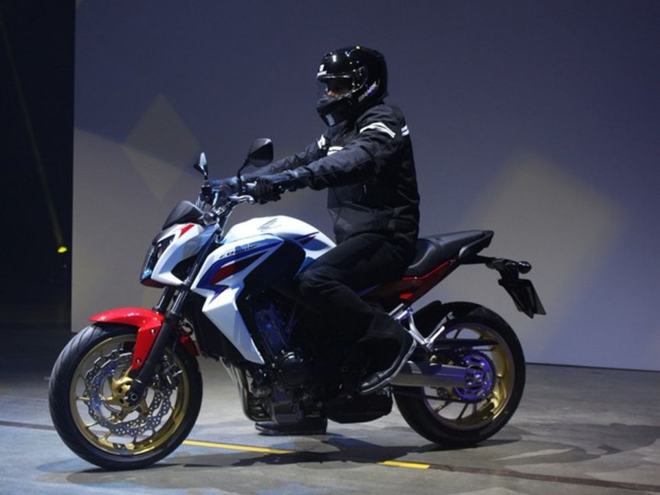 Honda CB 650F, no lançamento mundial no Salão de Milão 2014
