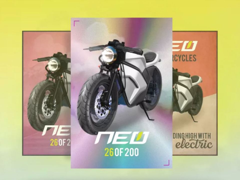 NFT chegou ao mundo das motos com a Neo One