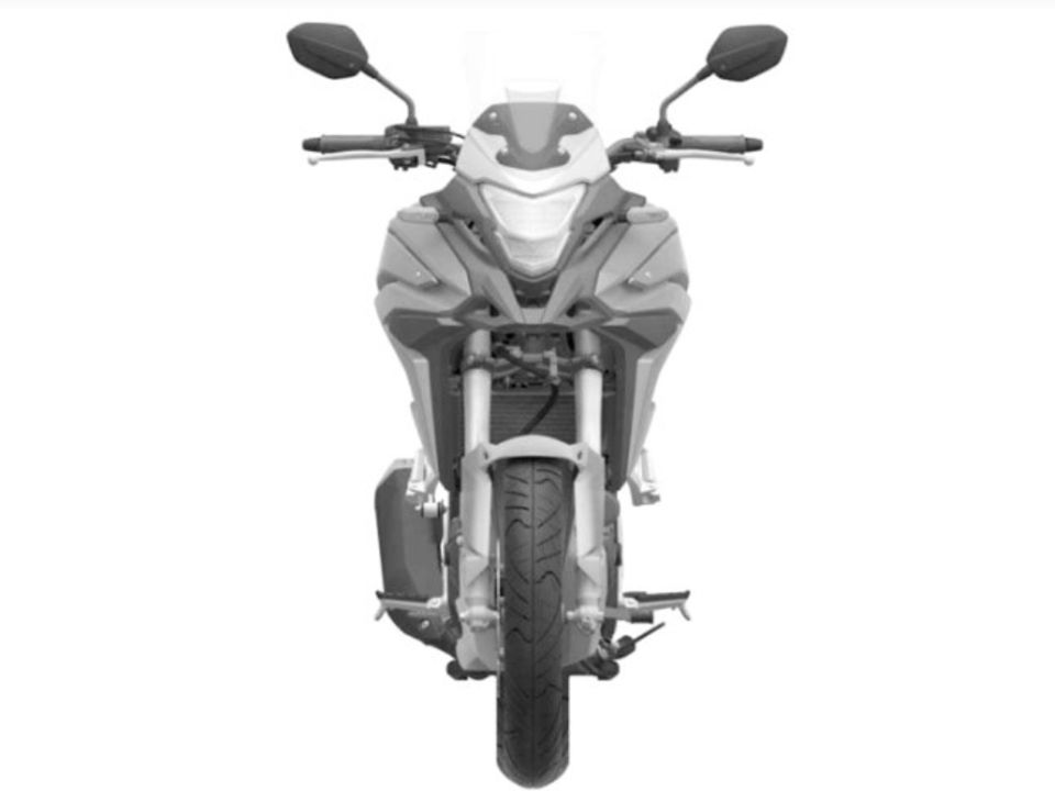 Frente da Honda CB 150X