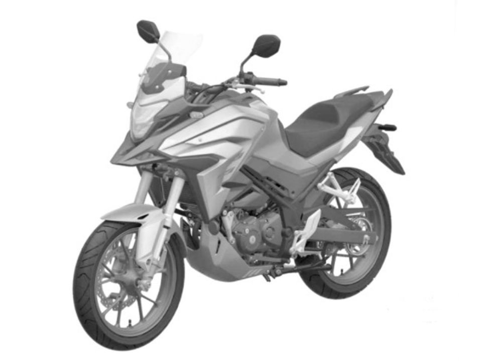 Honda CB 150X aparece no Brasil em registro de patente