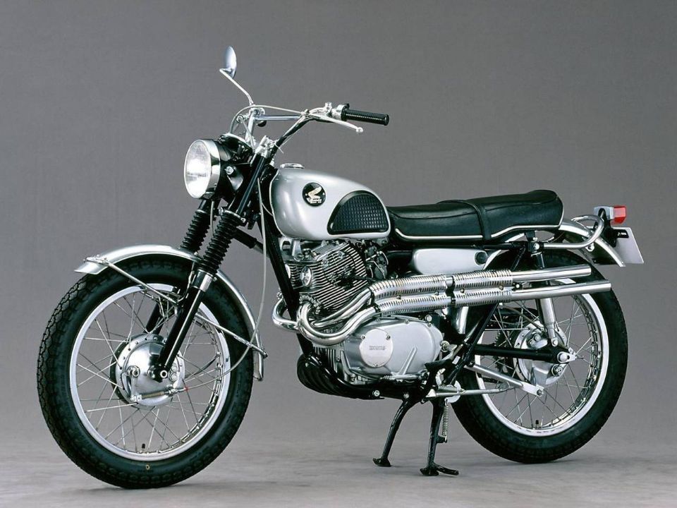 Honda Dream CL72 Scrambler, de 1962