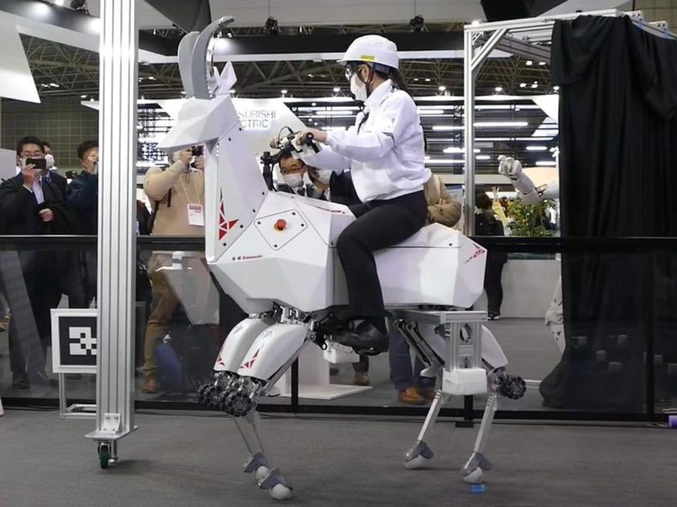 Robô-cabra pode levar humano e carregar outras cargas