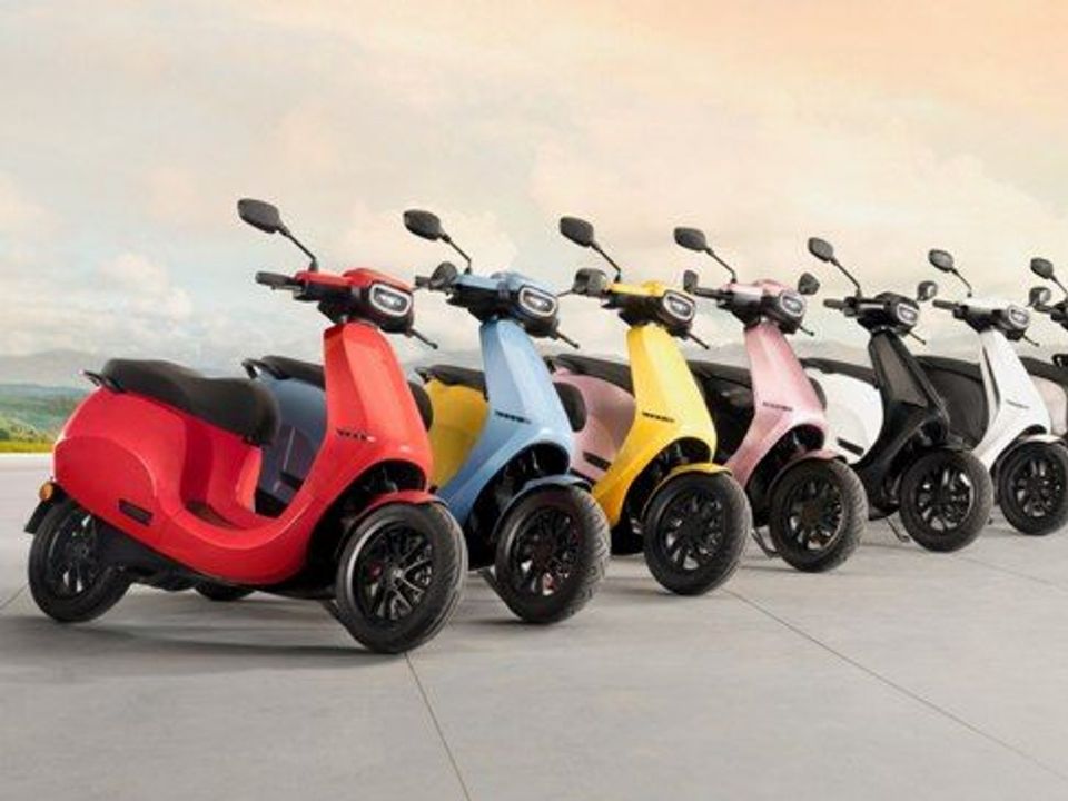 Linha de scooters Ola