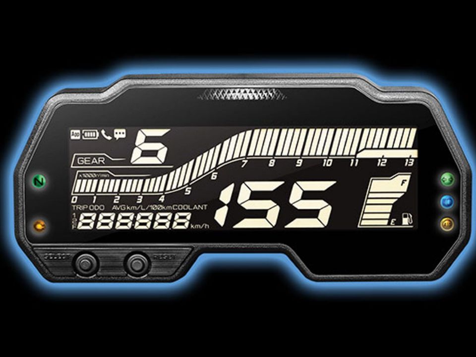 Painel da Yamaha MT-15 2.0