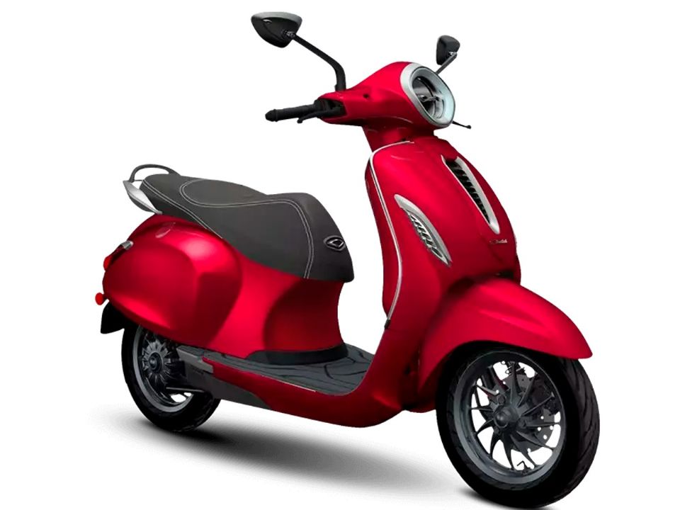 Scooter elétrico Chetak, uma submarca da Bajaj