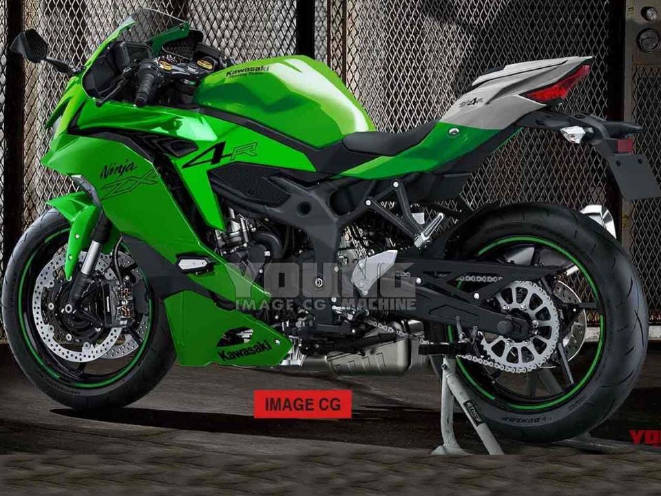 Seria assim a Kawasaki Ninja ZX-4R?