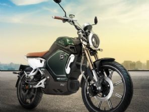 Vmoto Super Soco TC, uma moto elétrica com ares clássicos por R$ 27.490