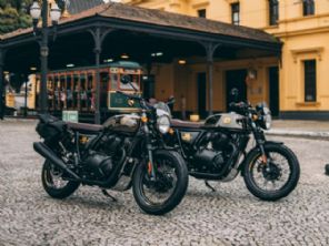 Royal Enfield Twins edio 120 anos tm s 56 unidades no Brasil: preo chega a R$ 40 mil