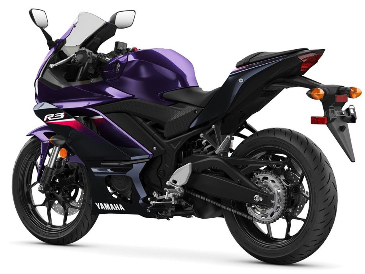 YamahaR3 2023 - 3/4 traseira