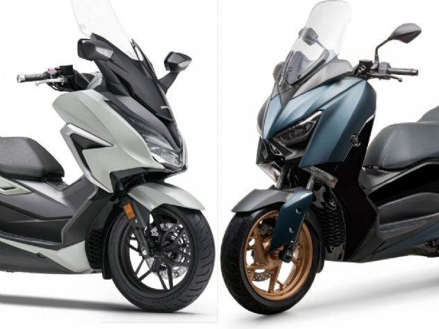 Honda Forza 350 e Yamaha XMax 250: scooters são rivais? Compare