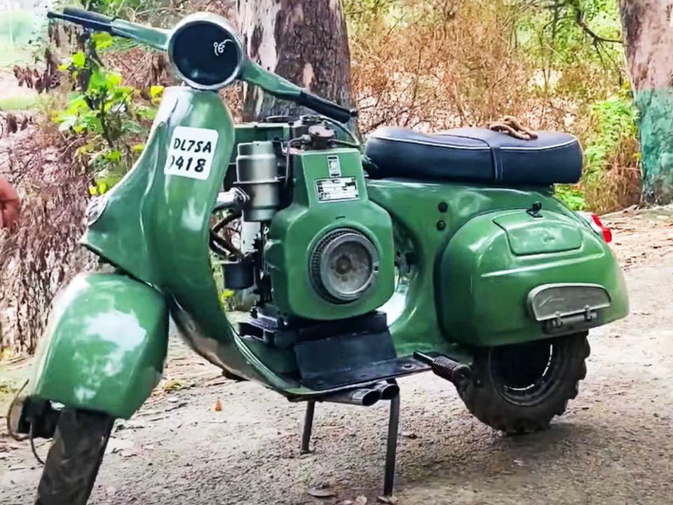 Bajaj Chetak a diesel pode rodar 80 km/l