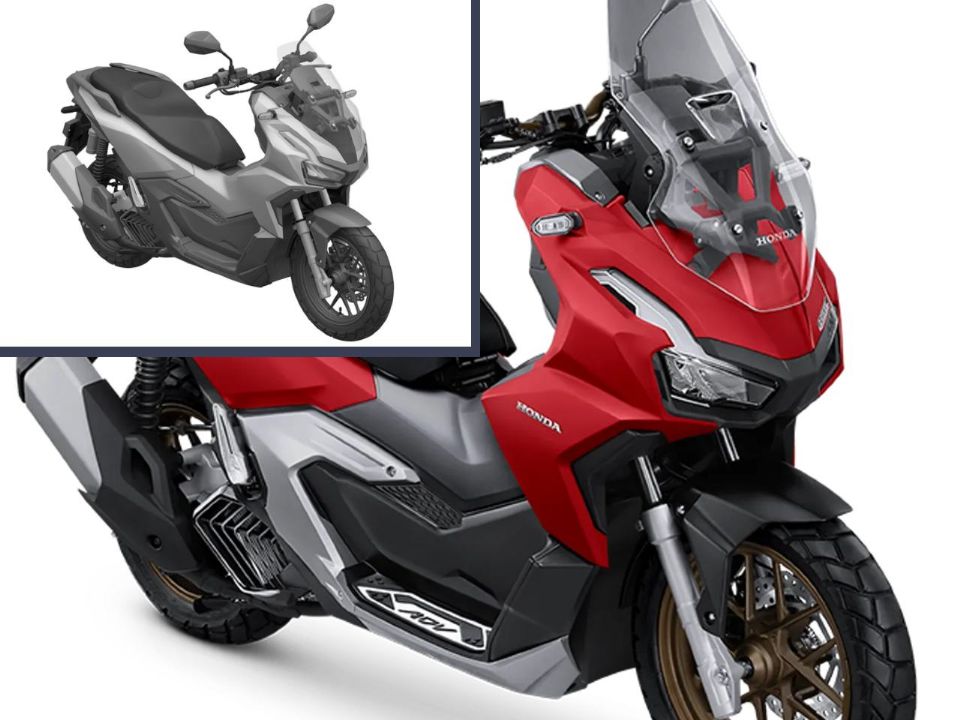 Honda ADV 160  registrado no Brasil