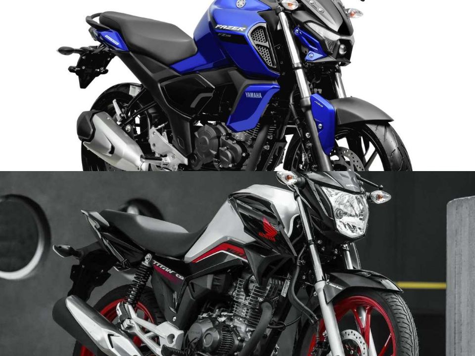 Yamaha Fazer FZ15 e Honda CG 160 Titan 2023: qual a mais bonita?