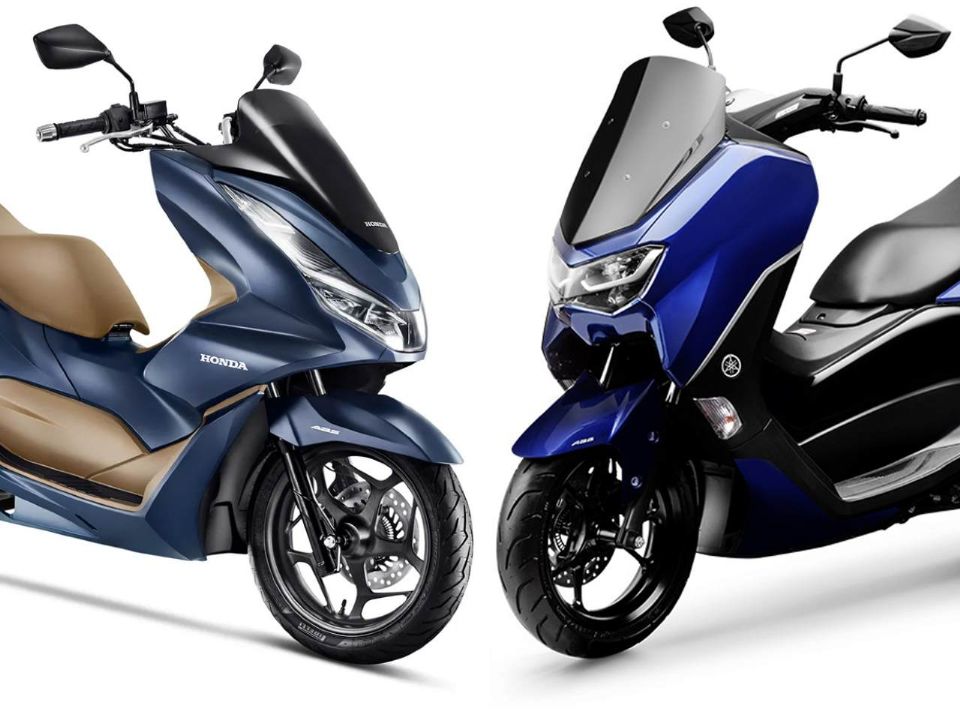 Honda PCX 160 e Yamaha NMax 160