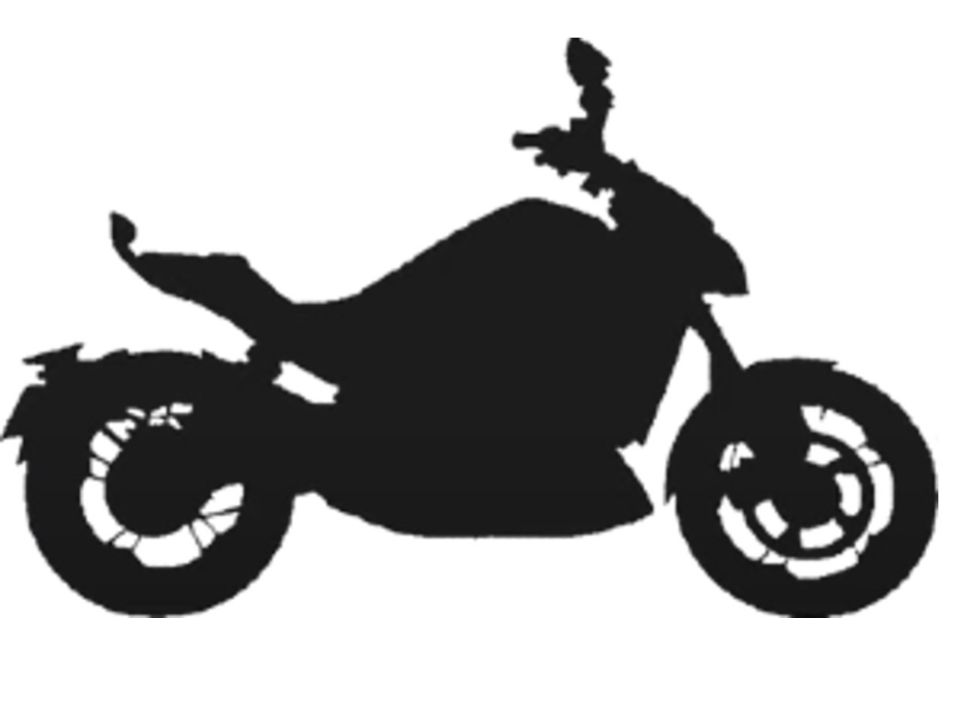 Silhueta de moto mostrada pela JTZ Motors no Brasil