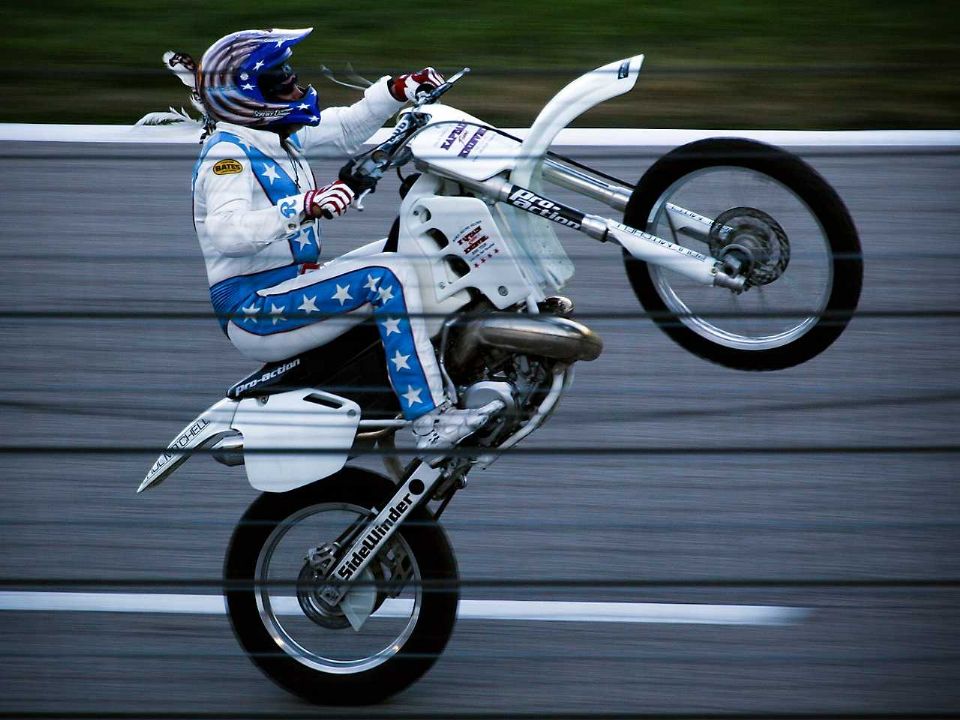 Robbie Knievel, em 2008, no Texas Motor Speedway