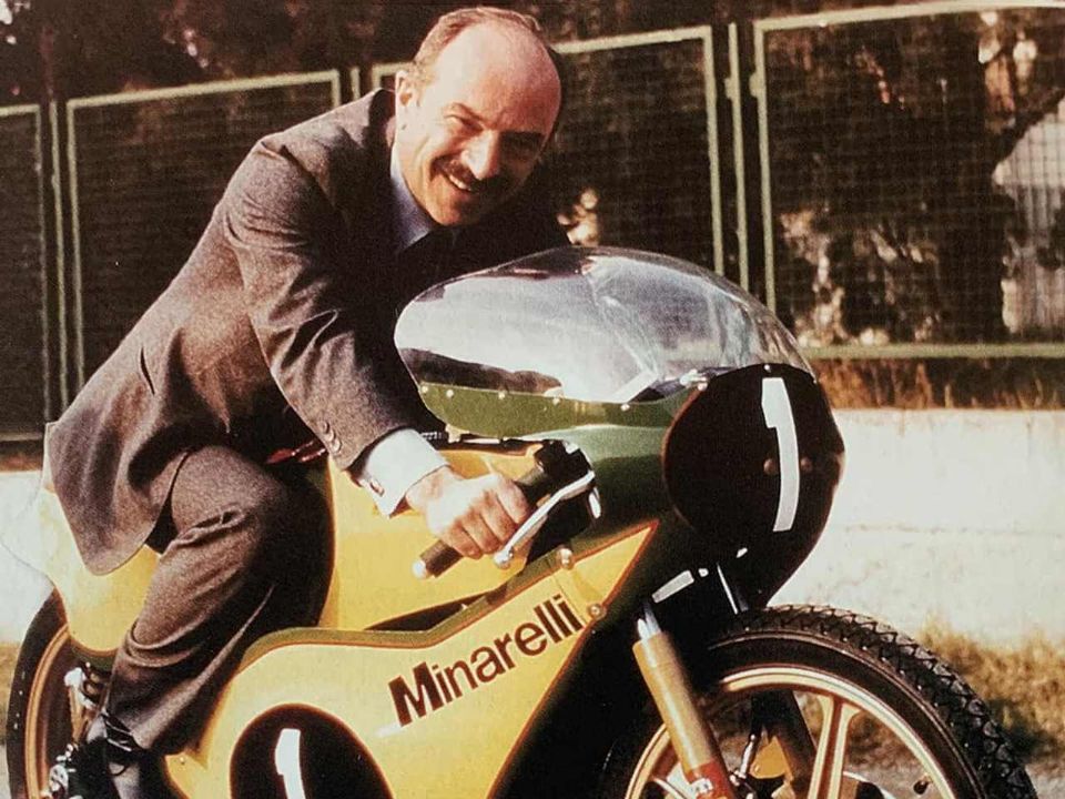 Giorgio Minarelli, filho do fundador da Motori Minarelli
