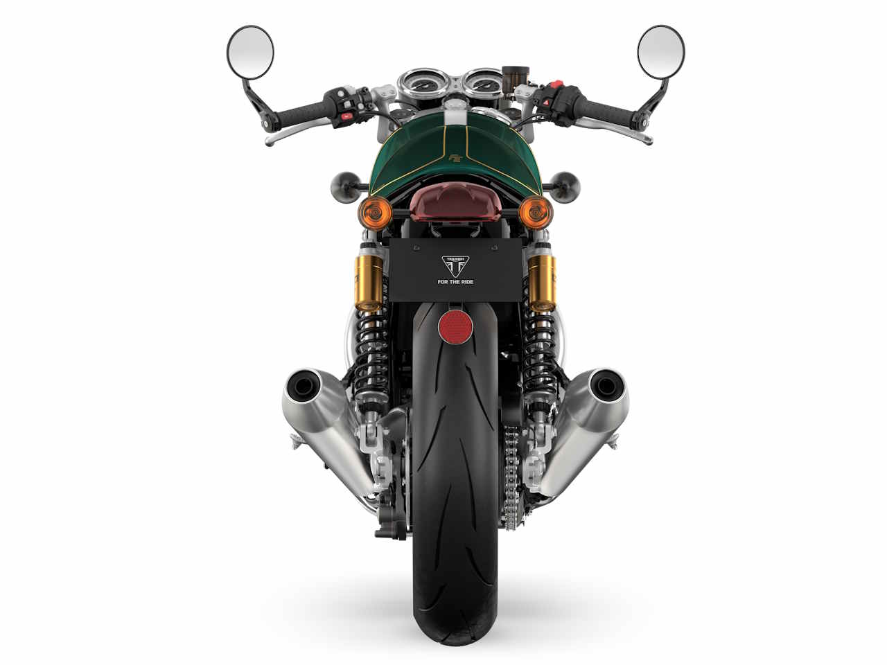 TriumphThruxton 2024 - traseira