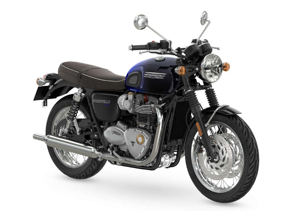 Triumph Bonneville T120 Black 2024 - 3/4 traseira