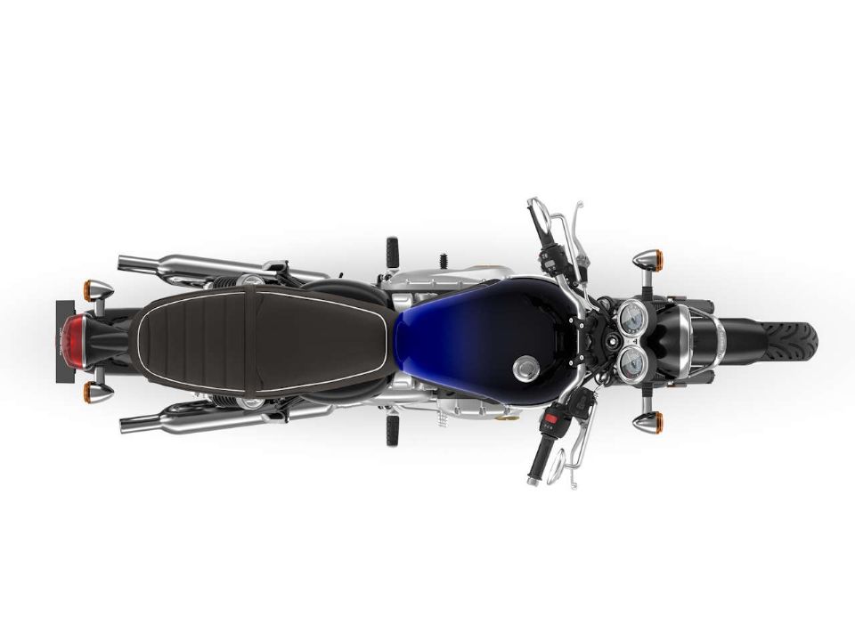 Triumph Bonneville T120 Black 2024 - escapamentos