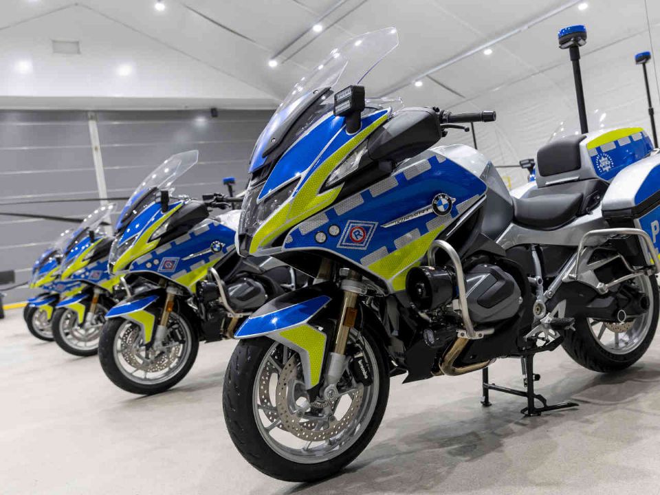 BMW R 1250 RT-P para forças policiais da Polônia