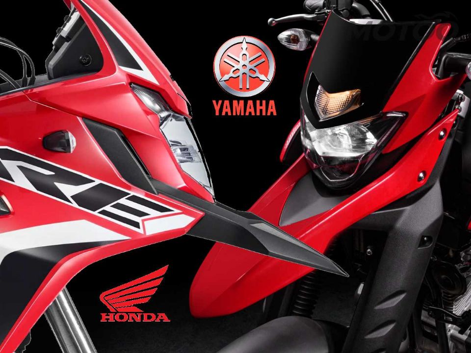 Honda XRE 300 e Yamaha Lander 250