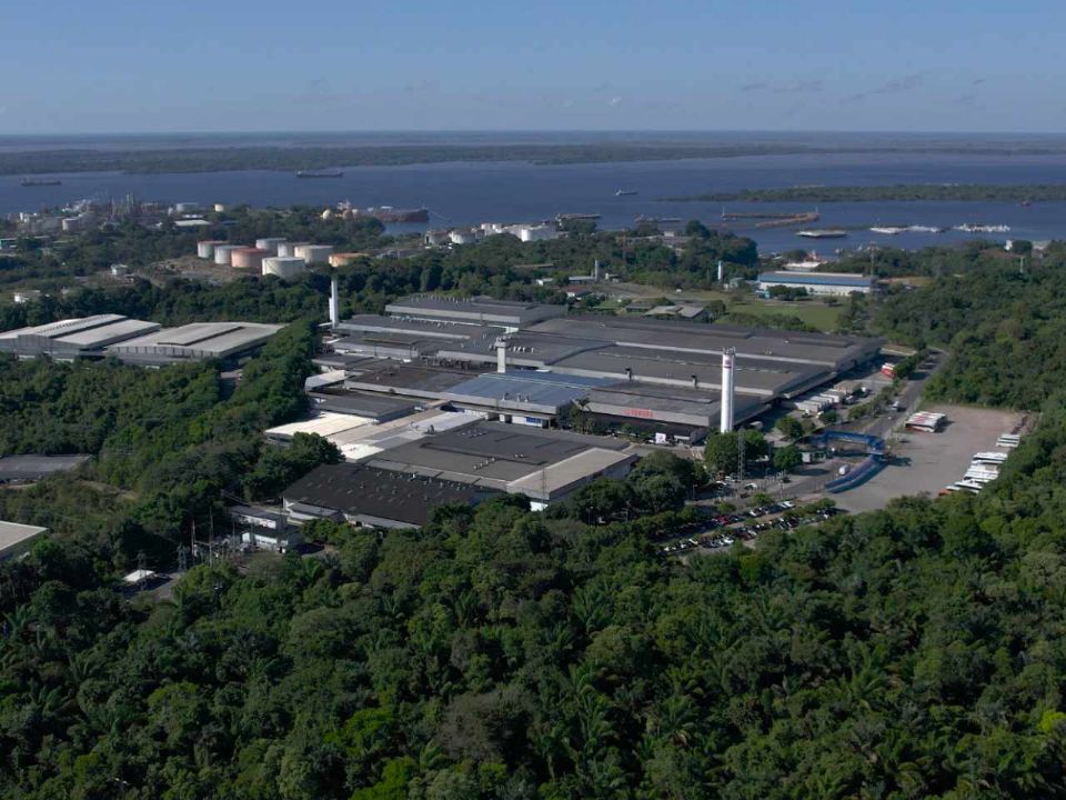 Fábrica da Yamaha em Manaus