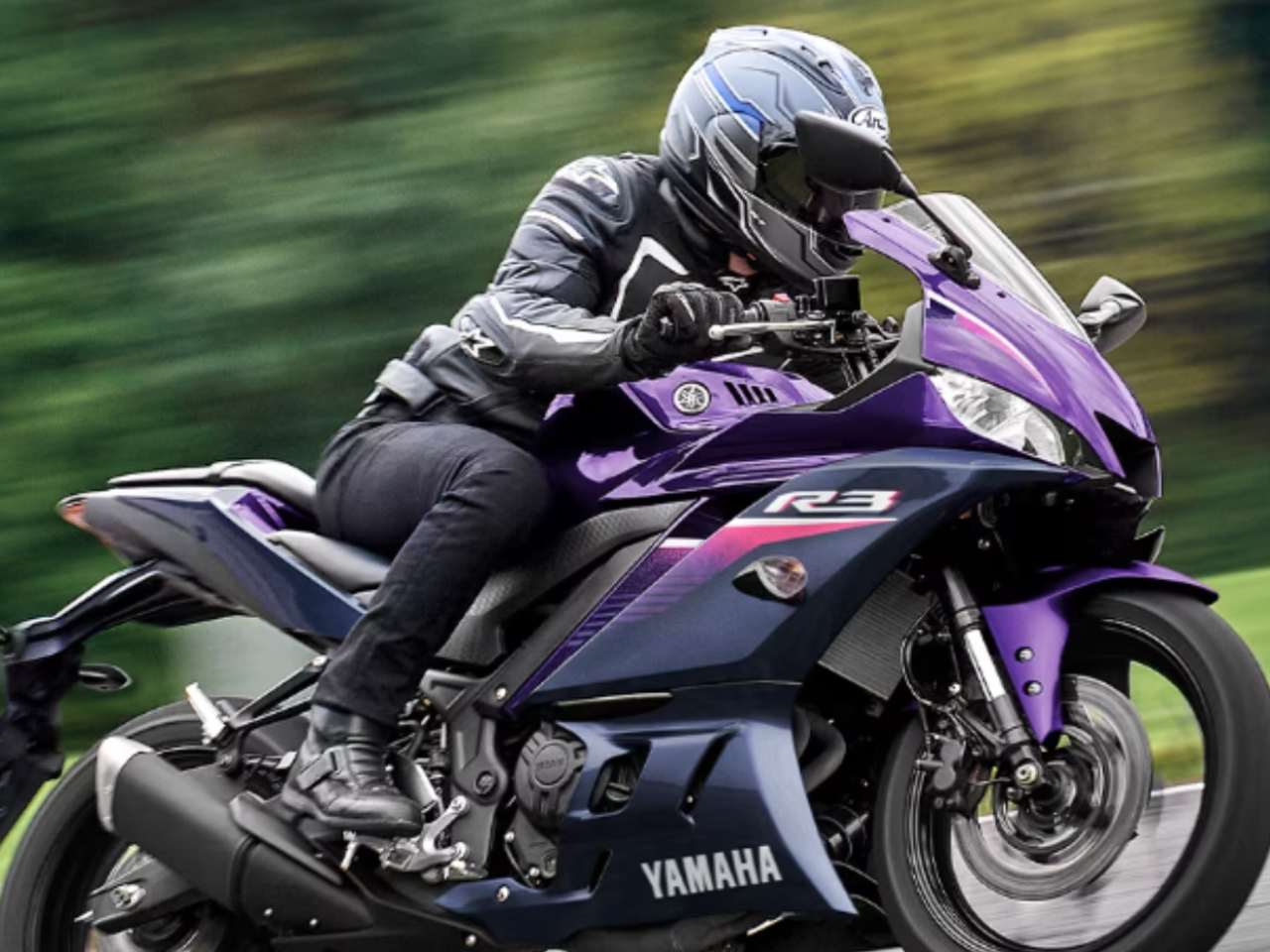 Galeria de fotos Yamaha R3 2024 surge nova cor roxa no Brasil MOTOO