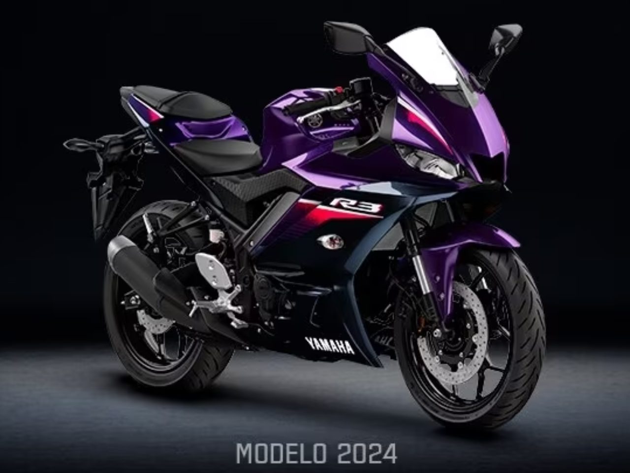 YamahaR3 2024 - 3/4 frente