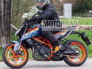 Rival da BMW G310R, KTM 390 Duke  flagrada pronta para lanamento