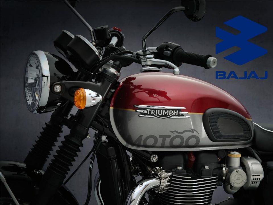 Bonneville T120 pode inspirar visual das motos Bajaj-Triumph