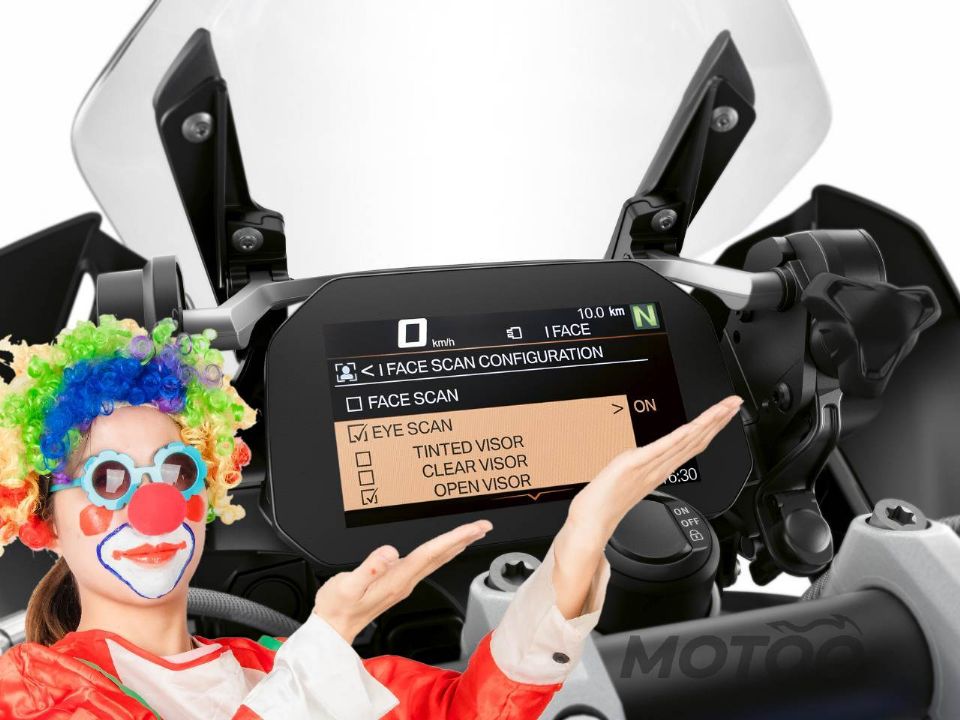 BMW iFace: reconhecimento facial nas motos  real ou fake?