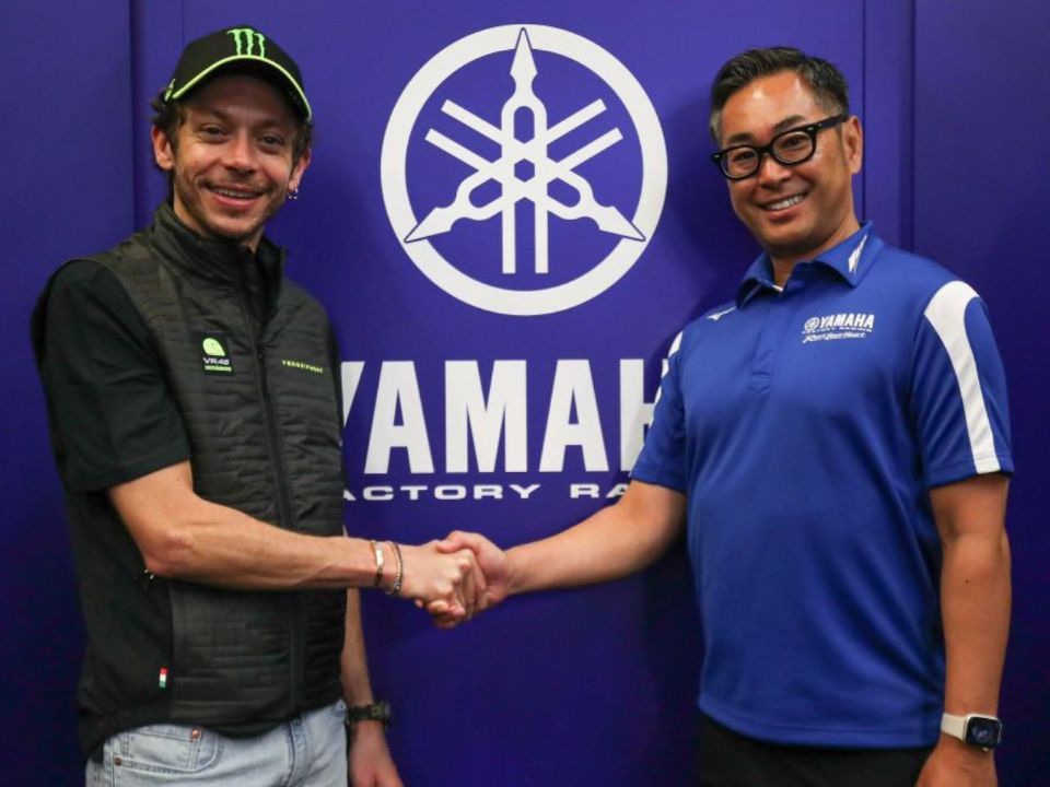 Valentino Rossi se torna embaixador da Yamaha