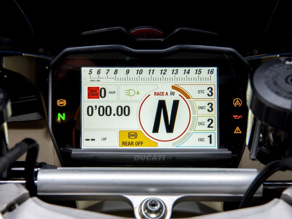 DucatiPanigale V4 S 2023 - painel