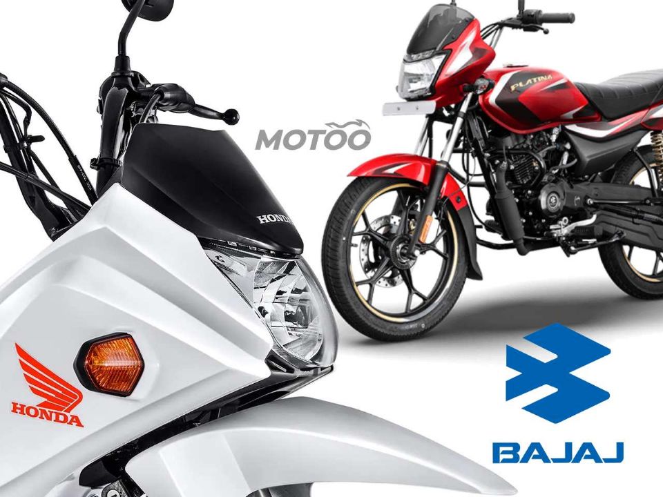 Honda Pop 110i e Bajaj Platina 110 ABS