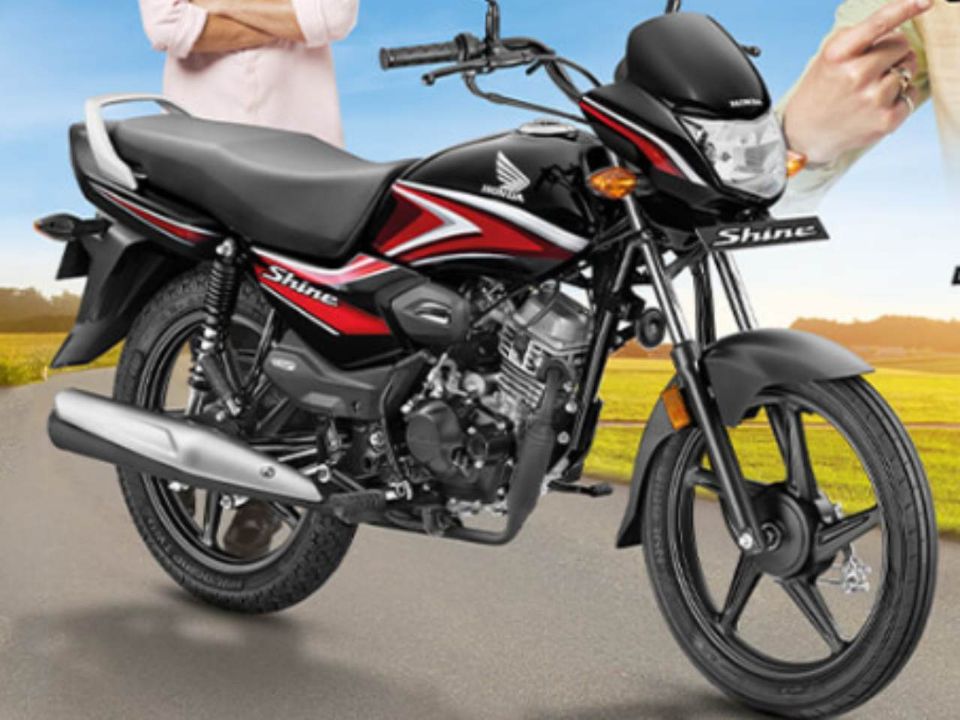 Honda Shine 100 2023 - 3/4 frente
