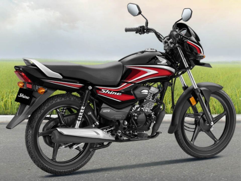 Honda Shine 100 2023 - 3/4 traseira