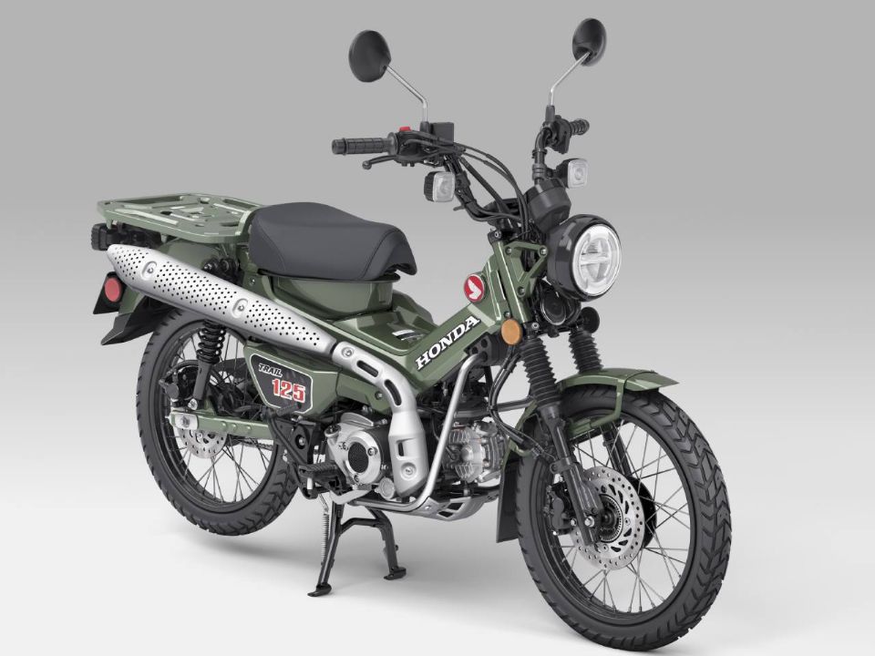 Honda Trail 125 2023 a irmã 'scrambler' da Biz que faz até 63,7 km/l