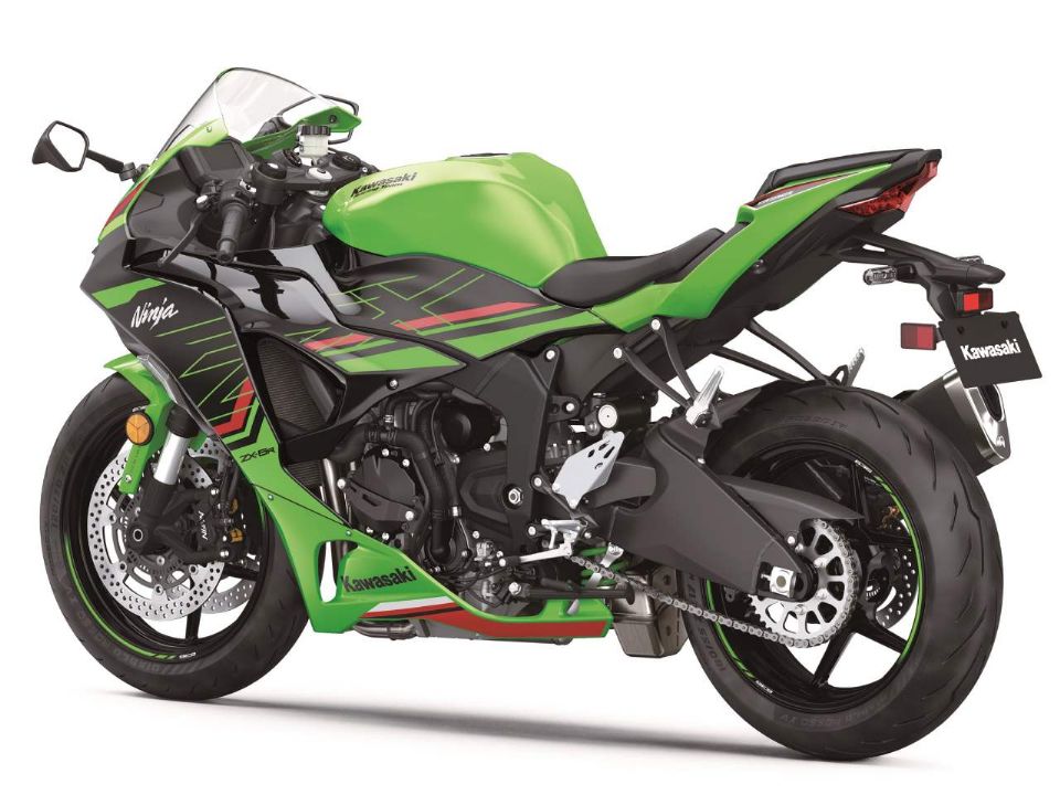 KawasakiNinja ZX-6R 2024 - 3/4 traseira