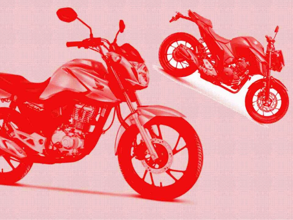 Motos mais roubadas em So Paulo no 1 semestre de 2023