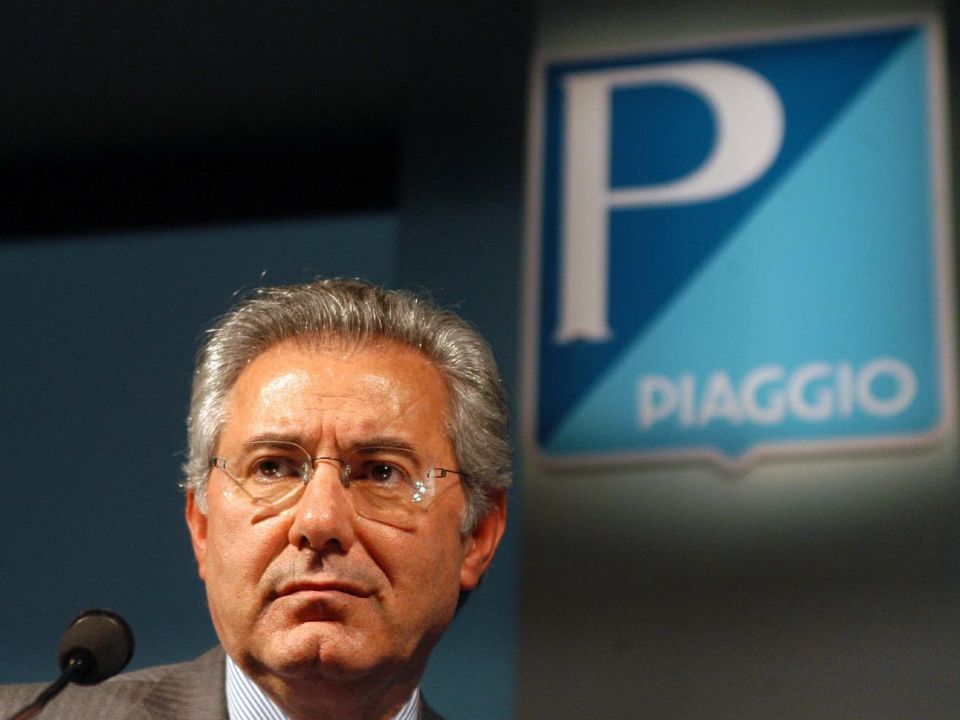 Roberto Colaninno, CEO da Piaggio, morre aos 80 anos