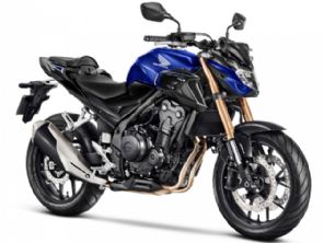 Honda CB 500X e CB 500F com nova cor azul na linha 2024