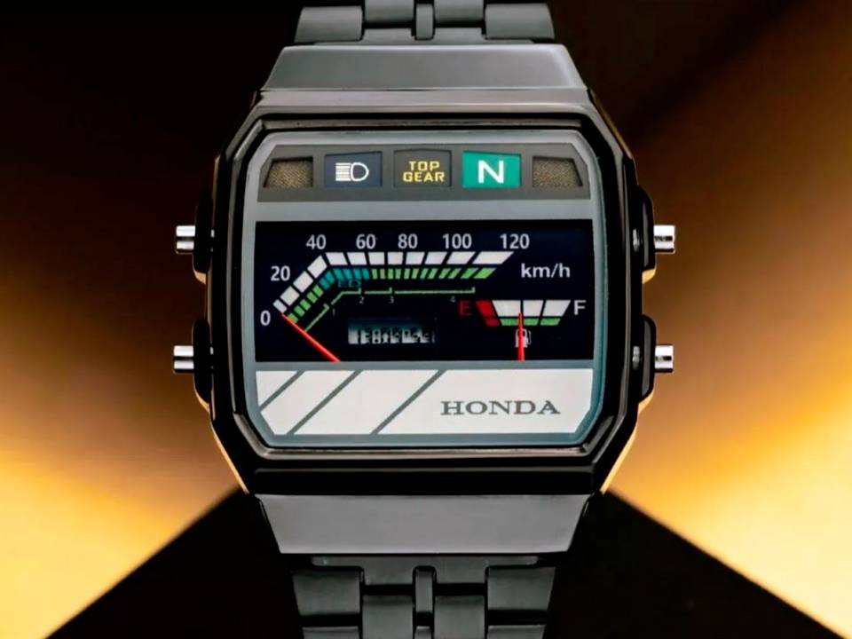 Relgio retr Honda feito pela Casio