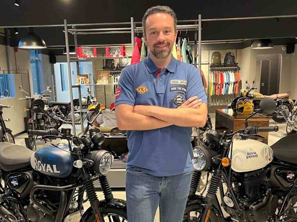 Gabriel Patini, head de negcio da Royal Enfield para Brasil e Amrica Latina