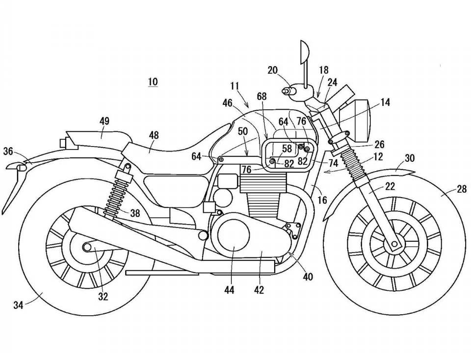 Uma nova Scrambler poderia ser projeto da Honda