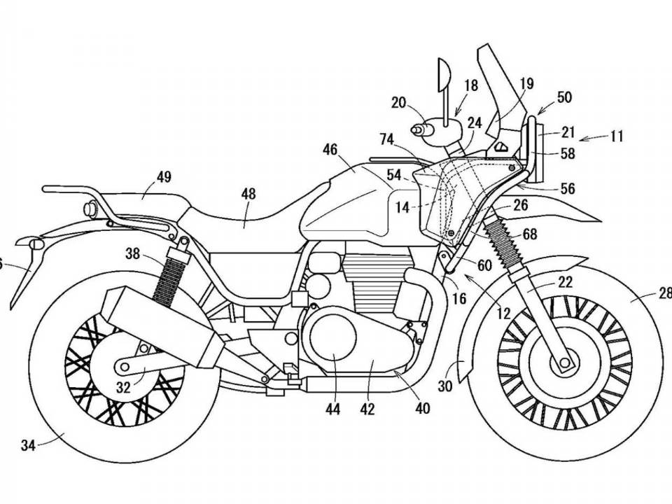 Modelo no estilo da Himalayan estaria nos planos da Honda