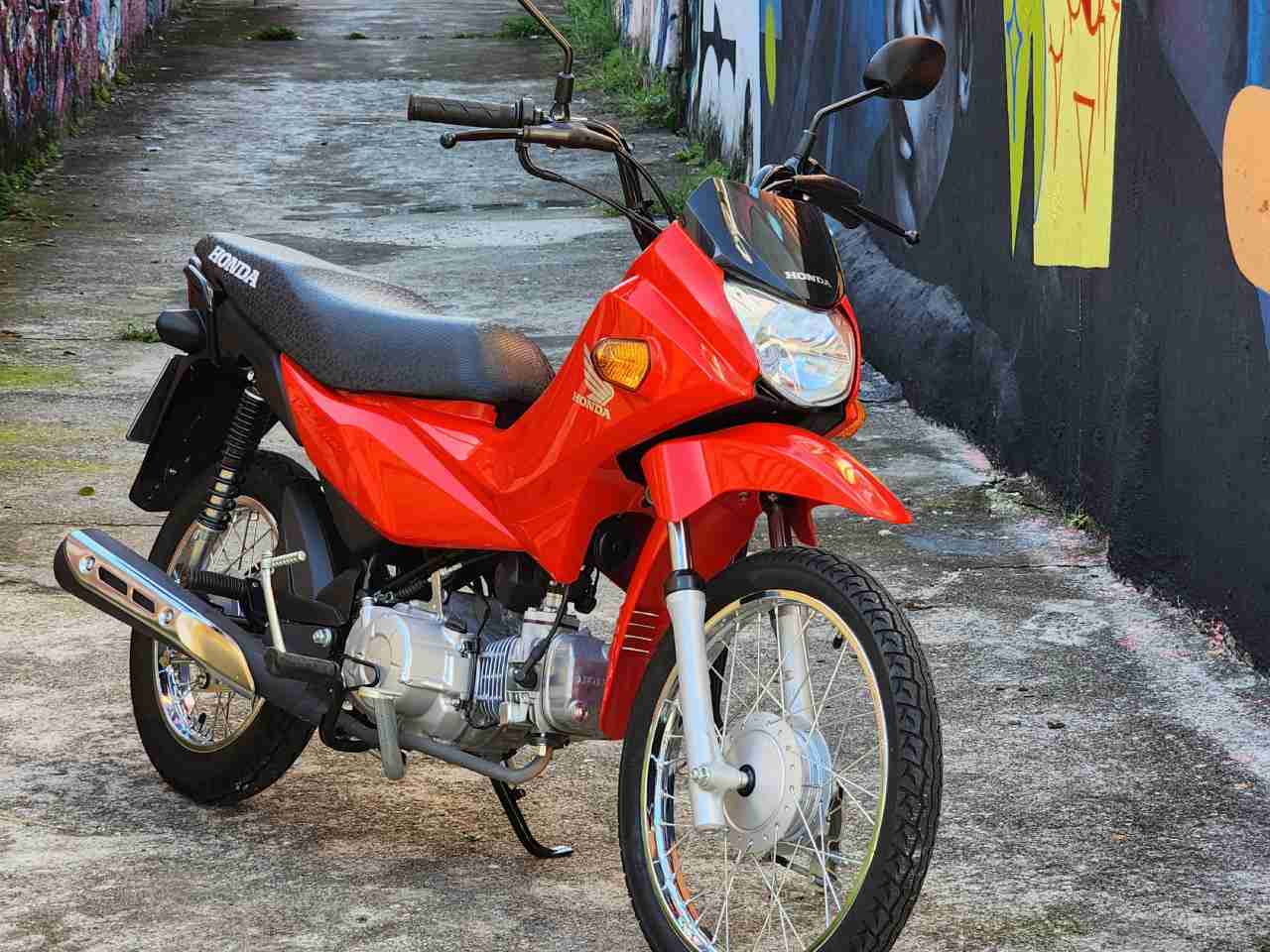 HondaPop 110i 2024 - 3/4 frente